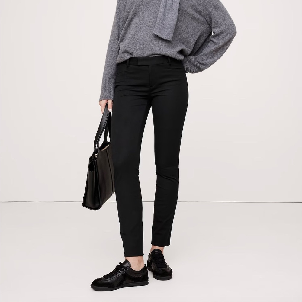 Banana Republic Black Sloan Trousers